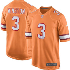 Jameis Winston Tampa Bay Buccaneers Youth Alternate Game Jersey - Orange 2019