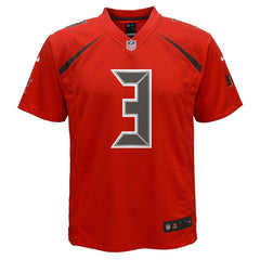 Jameis Winston Tampa Bay Buccaneers Youth Color Rush Game Jersey - Red 2019