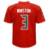Image of Jameis Winston Tampa Bay Buccaneers Youth Color Rush Game Jersey - Red 2019