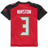 Image of Jameis Winston Tampa Bay Buccaneers Youth Speed Machine Limited Jersey – Red 2019