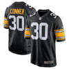 Image of James Conner Pittsburgh Steelers Youth Alternate Game Jersey – Black 2019