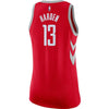 Image of James Harden Houston Rockets Women's Swingman Jersey Red - Icon Edition 2019