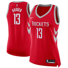 James Harden Houston Rockets Women's Swingman Jersey Red - Icon Edition 2019