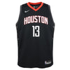 Image of James Harden Houston Rockets Youth Swingman Jersey Black - Statement Edition 2019