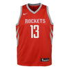 Image of James Harden Houston Rockets Youth Swingman Jersey Red - Icon Edition 2019