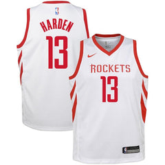 James Harden Houston Rockets Youth Swingman Jersey - White - Icon Edition 2019