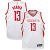 Image of James Harden Houston Rockets Youth Swingman Jersey - White - Icon Edition 2019