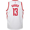 Image of James Harden Houston Rockets Youth Swingman Jersey - White - Icon Edition 2019