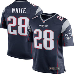 James White New England Patriots Men's Game Jersey - Navy 2019