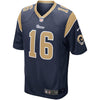 Image of Jared Goff Los Angeles Rams Player Game Jersey – Navy 2019