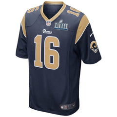 Jared Goff Los Angeles Rams Super Bowl LIII Bound Game Jersey – Navy 2019