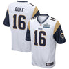 Image of Jared Goff Los Angeles Rams Super Bowl LIII Bound Game Jersey – White 2019