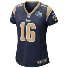 Jared Goff Los Angeles Rams Women's Super Bowl LIII Bound Game Jersey – Navy 2019