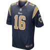 Image of Jared Goff Los Angeles Rams Youth Game Jersey - Navy 2019