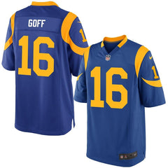 Jared Goff Los Angeles Rams Youth Game Jersey - Royal 2019