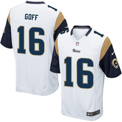 Jared Goff Los Angeles Rams Youth Game Jersey - White 2019