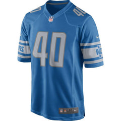 Jarrad Davis Detroit Lions Game Jersey - Blue 2019