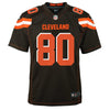 Image of Jarvis Landry Cleveland Browns Youth Game Jersey – Brown 2019