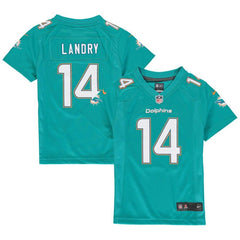 Jarvis Landry Miami Dolphins Girls Youth Game Jersey - Aqua 2019