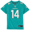 Image of Jarvis Landry Miami Dolphins Girls Youth Game Jersey - Aqua 2019