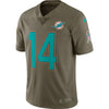 Image of Jarvis Landry Miami Dolphins Salute To Service Limited Jersey - Olive 2019