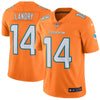 Image of Jarvis Landry Miami Dolphins Vapor Untouchable Color Rush Limited Player Jersey - Orange 2019