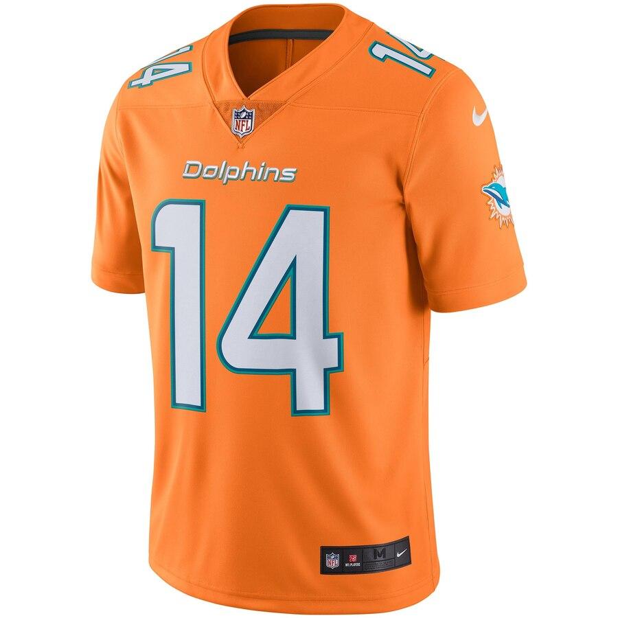 Jarvis Landry Miami Dolphins Vapor Untouchable Color Rush Limited Player Jersey - Orange 2019