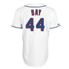 Image of Jason Bay New York Mets Majestic Home Cool Base Replica Player Jersey - White 2019