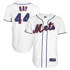 Jason Bay New York Mets Majestic Home Cool Base Replica Player Jersey - White 2019