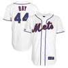 Image of Jason Bay New York Mets Majestic Home Cool Base Replica Player Jersey - White 2019