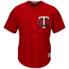 Image of Jason Castro Minnesota Twins Majestic Alternate Cool Base Replica Player Jersey - Scarlet 2019