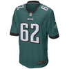 Image of Jason Kelce Philadelphia Eagles Game Jersey - Midnight Green 2019