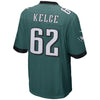 Image of Jason Kelce Philadelphia Eagles Game Jersey - Midnight Green 2019