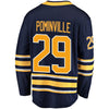 Image of Jason Pominville Buffalo Sabres Breakaway Player Jersey – Navy 2019