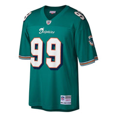 Jason Taylor Miami Dolphins Mitchell & Ness Retired Player Replica Jersey - Aqua 2019