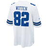 Image of Jason Witten Dallas Cowboys Game Jersey - White 2019