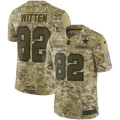 Jason Witten Dallas Cowboys Salute to Service Limited Jersey – Camo 2019