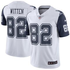 Jason Witten Dallas Cowboys Vapor Untouchable Color Rush Limited Player Jersey - White 2019