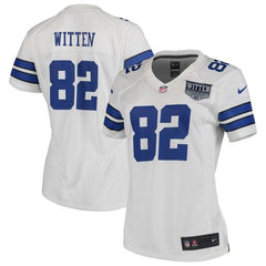 Jason Witten Dallas Cowboys Women's Retired Player Game Jersey - White 2019