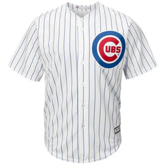 Javier Baez Chicago Cubs Majestic Cool Base Player Jersey - White 2019