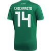 Image of Javier Hernandez Mexico National Team Youth Home Replica Jersey - Green 2019