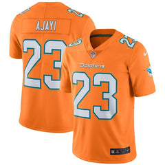Jay Ajayi Miami Dolphins Vapor Untouchable Color Rush Limited Player Jersey - Orange 2019