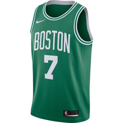 Jaylen Brown Boston Celtics Swingman Jersey Green - Icon Edition 2019