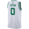 Image of Jayson Tatum Boston Celtics Swingman Jersey White - Icon Edition 2019