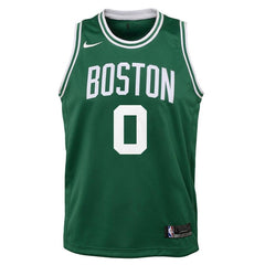 Jayson Tatum Boston Celtics Youth Swingman Jersey Green - Icon Edition 2019