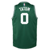 Image of Jayson Tatum Boston Celtics Youth Swingman Jersey Green - Icon Edition 2019