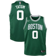 Jayson Tatum Boston Celtics Youth Swingman Jersey Green - Icon Edition 2019
