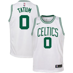 Jayson Tatum Boston Celtics Youth Swingman Jersey - White - Icon Edition 2019