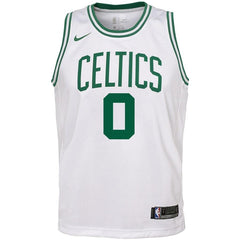 Jayson Tatum Boston Celtics Youth Swingman Jersey - White - Icon Edition 2019