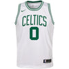 Image of Jayson Tatum Boston Celtics Youth Swingman Jersey - White - Icon Edition 2019